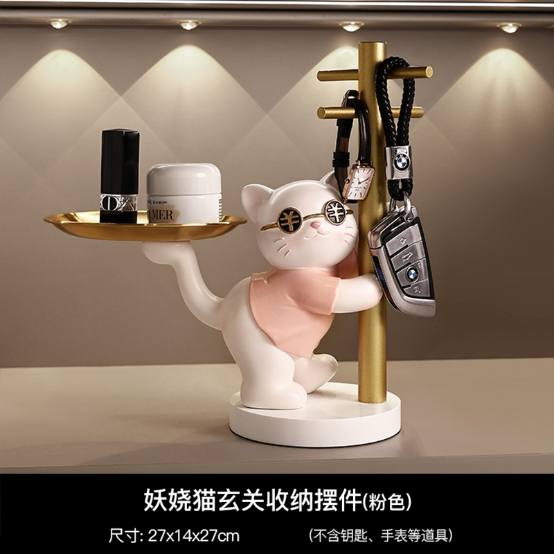 妖娆猫玄关收纳 图片 2